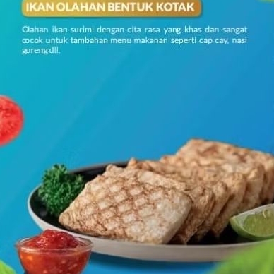 

ILM IKAN OLAHAN BENTUK KOTAK