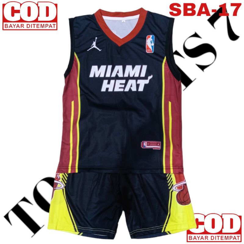 SETELAN JERSEY SINGLET BOLA BASKET ANAK LAKI LAKI FULL PRINTING | SINGLET JERSEY BASKET ANAK ANAK TE
