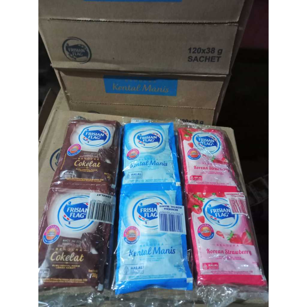 

susu frisian flag 38grx6pcs