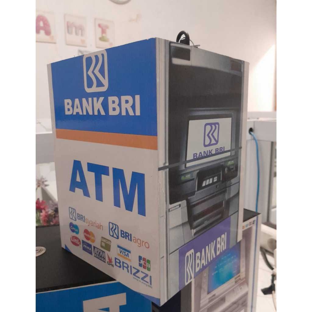 Celengan Target Jumbo Brangkas Kunci Celengan Miniatur Motif Atm