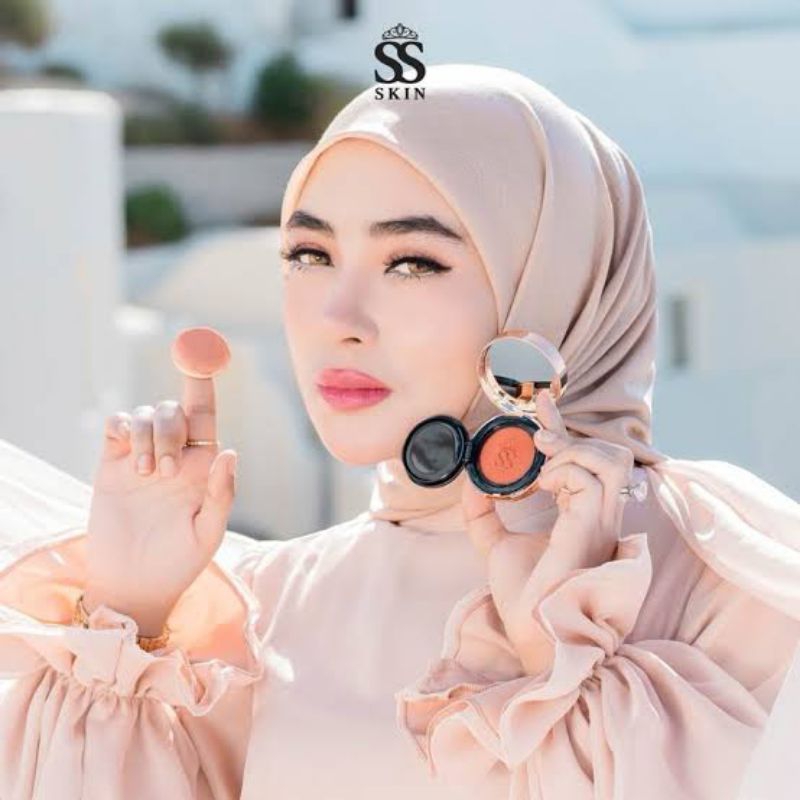 SSSKIN Charming Serum Cushion Blush Shella Saukia SS