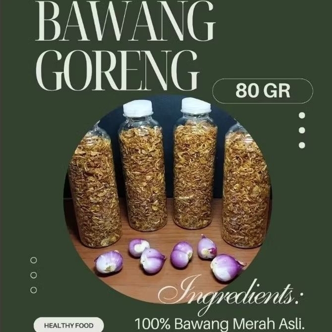 

100%Asli Bawang.Goreng