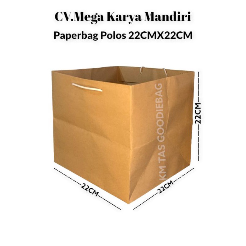 

Papeag Kotak 22x22 Polos Isi 12pcs