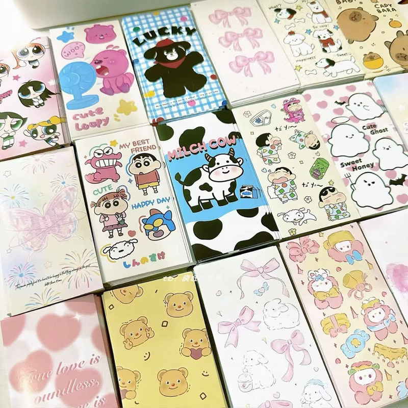 

[chaeya.things] 5 PCS Cartoon Series Sealing Shinchan Capybara Loopy Aesthetic Sticker Stiker Segel Lucu