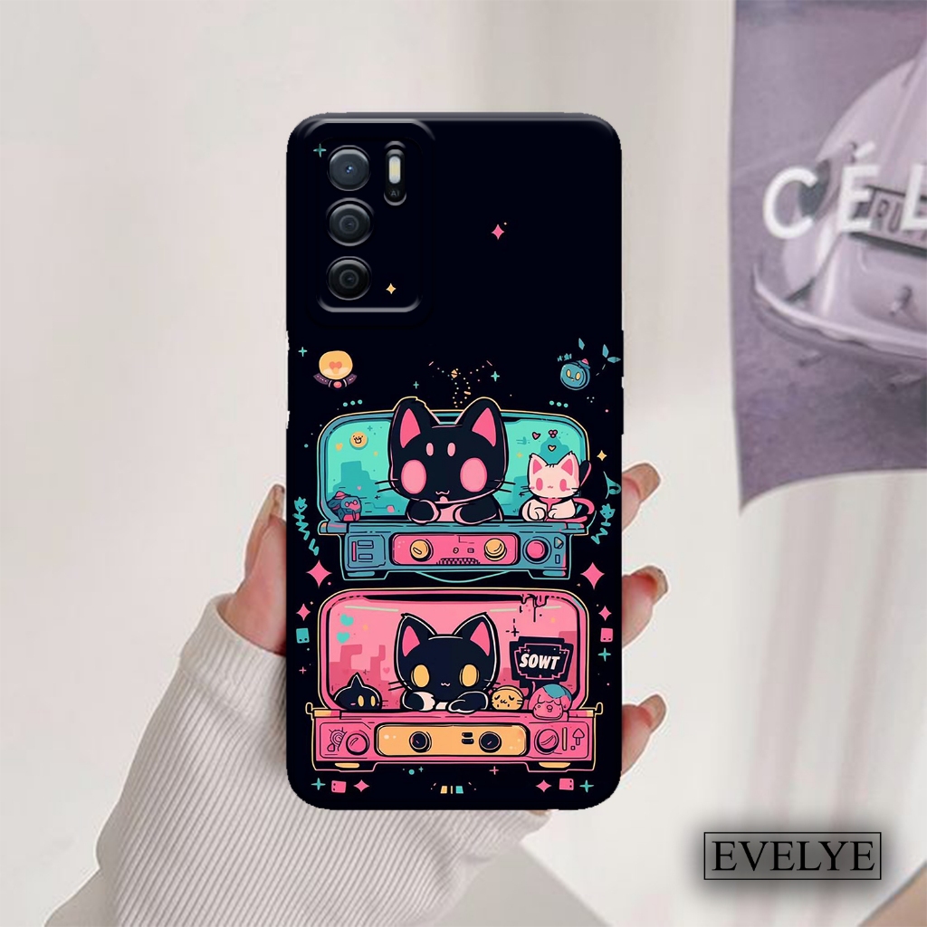 Casing Hp OPPO A16 - Case - Bahan karet - Kesing Hp anak - Kesing Hp dewasa
