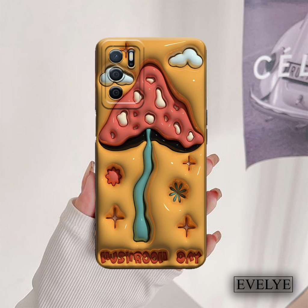 Casing Hp OPPO A16 - Case - Bahan karet - Kesing Hp anak - Kesing Hp dewasa