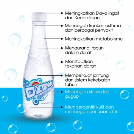 

OXY Drinking Water Memperkuat Jantung | OXYGEN 470ml Mengurangi Radikal Bebas Dalam Sel