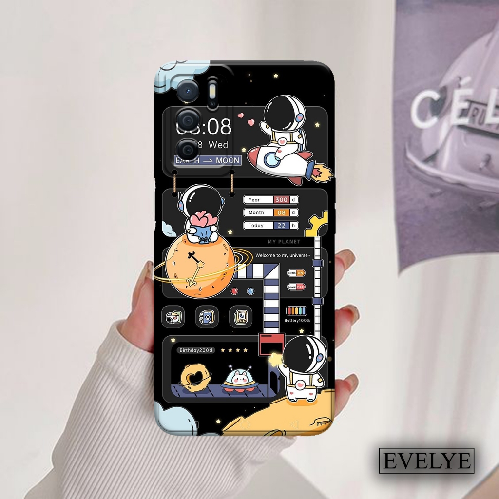 Casing Hp OPPO A16 - Case - Bahan karet - Kesing Hp anak - Kesing Hp dewasa