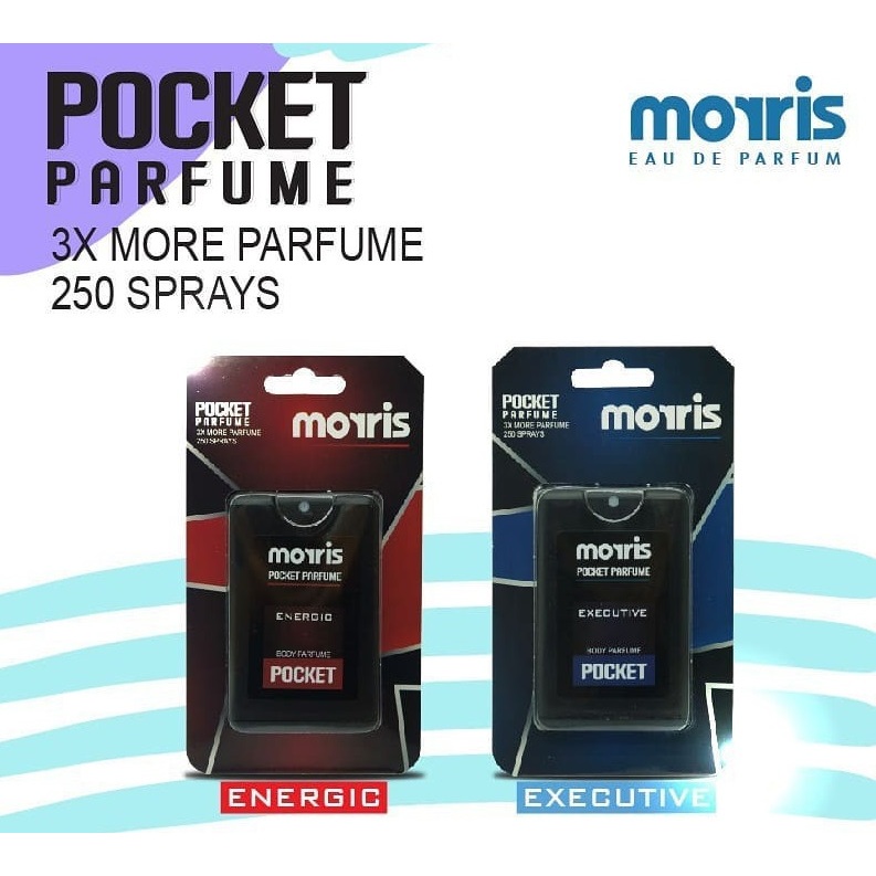 Morris Pocket Parfum Elegan 18 Ml Parfum Saku Pria | CW