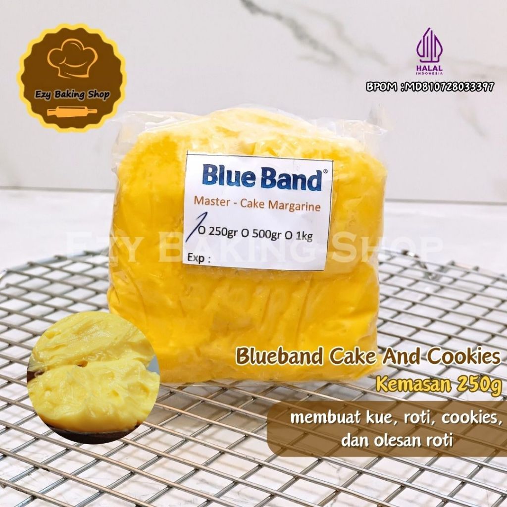 

Blueband Master Margarin 250gr [REPACK] - Mentega Kiloan