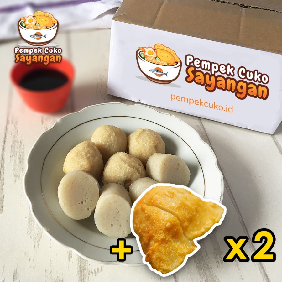 

Pempek Cuko Sayangan ~ Campur Jumbo 1kg