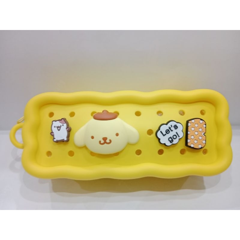 

Tempat Pensil Sleting Silikon 3D Karakter Sanrio Pompopurin 8662