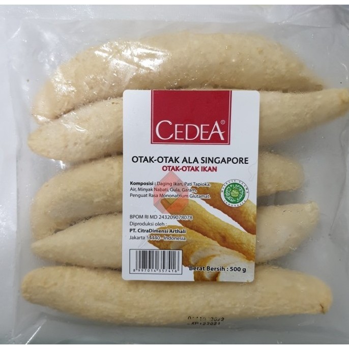 

CEDEA OTAK OTAK SINGAPORE 500gr