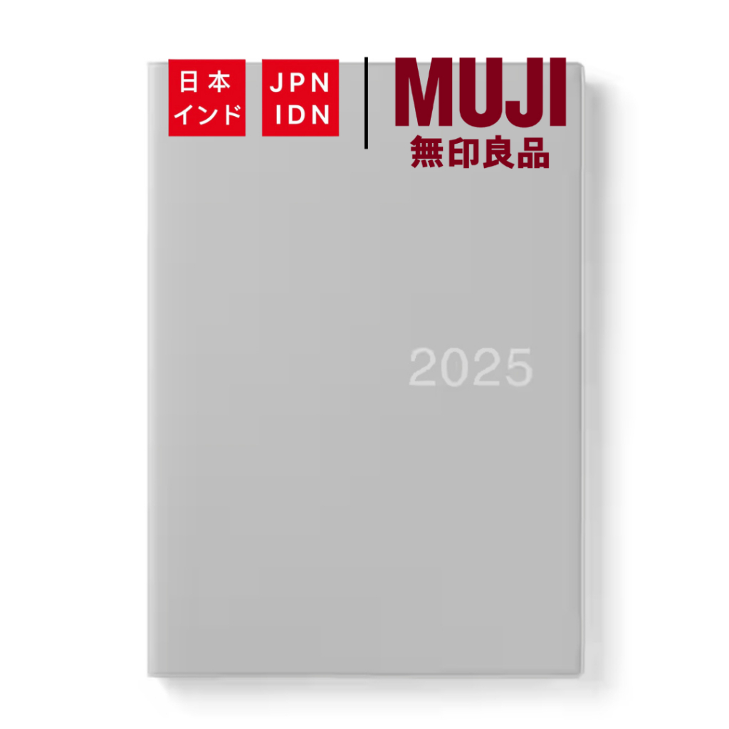 

[Pre Order] MUJI - Monthly/weekly planner starting on Monday, starting in December 2024,No six-day holiday or moon phase