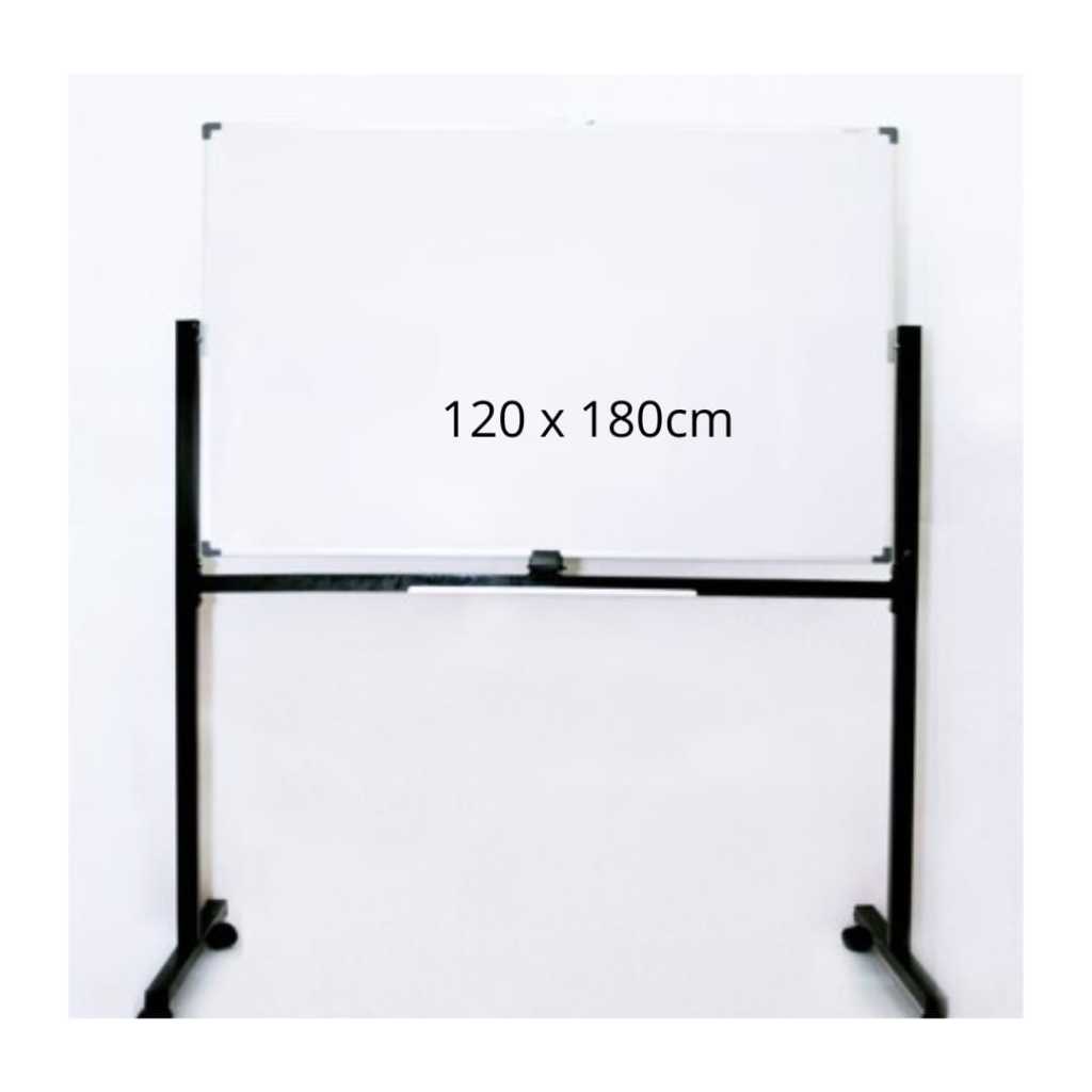 

White Board Single Face Standar ukuran 120 x 180cm