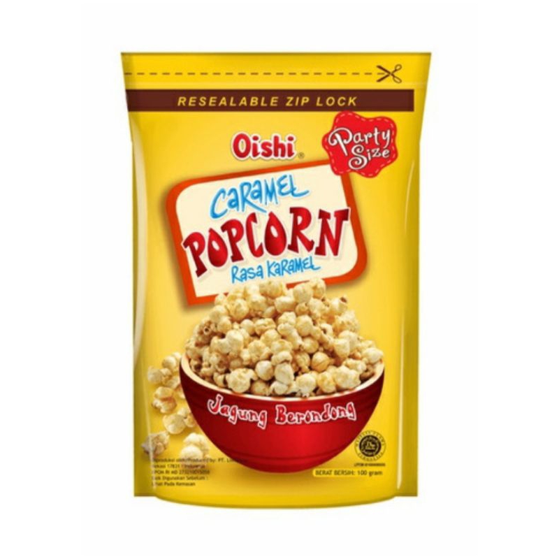 

Oishi Popcorn Rasa Karamel 100gr