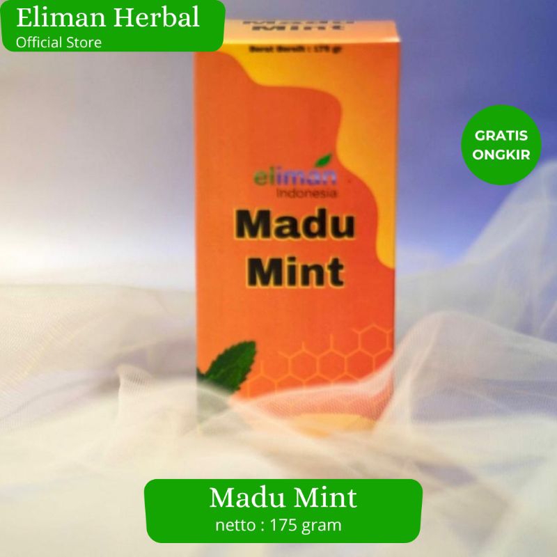 

Madu Mint Eliman - Madu dengan peppermint yang dapat mengatasi batuk dan gangguan pernafasan lainnya