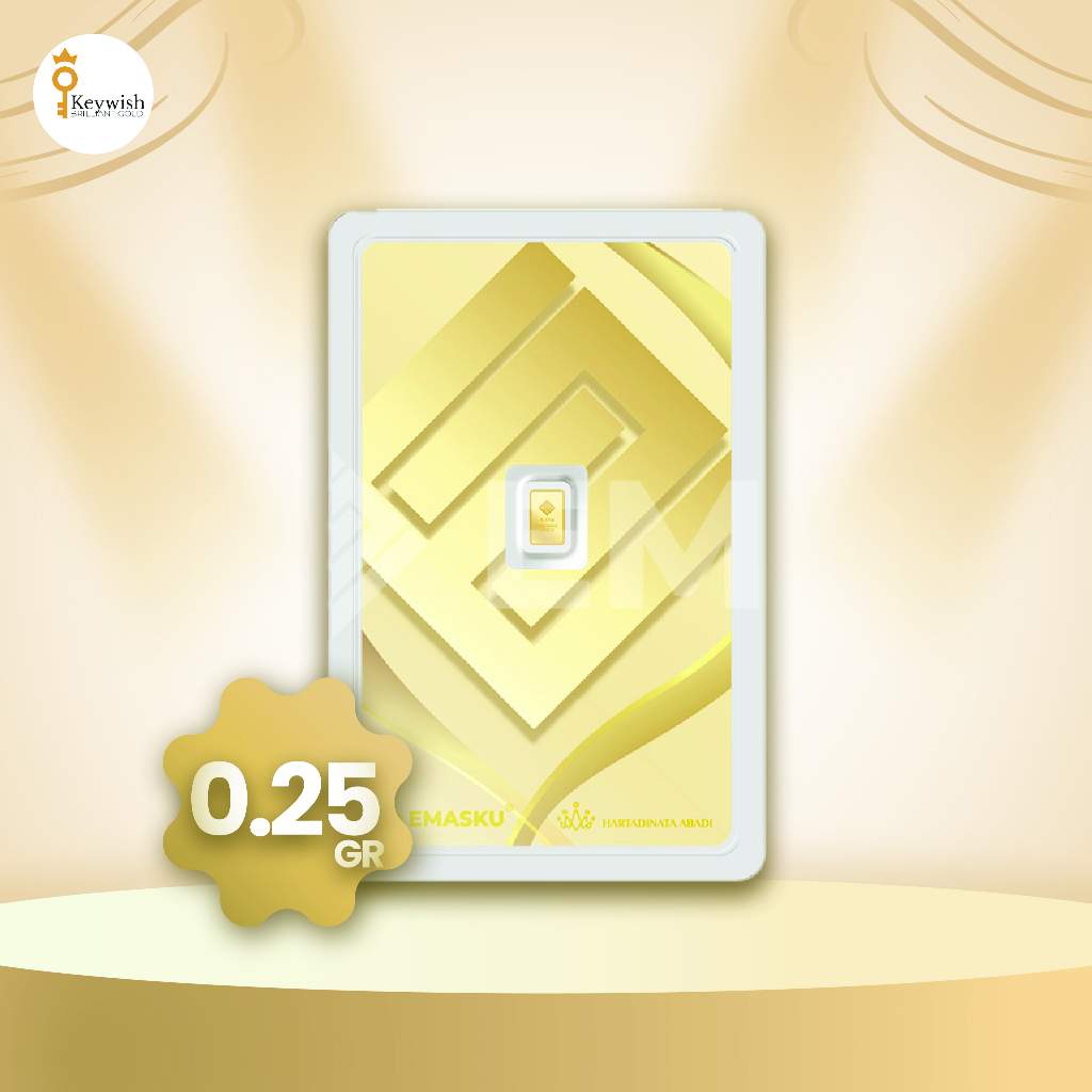 LOGAM MULIA MICRO GOLD EMASKU 0.25GR