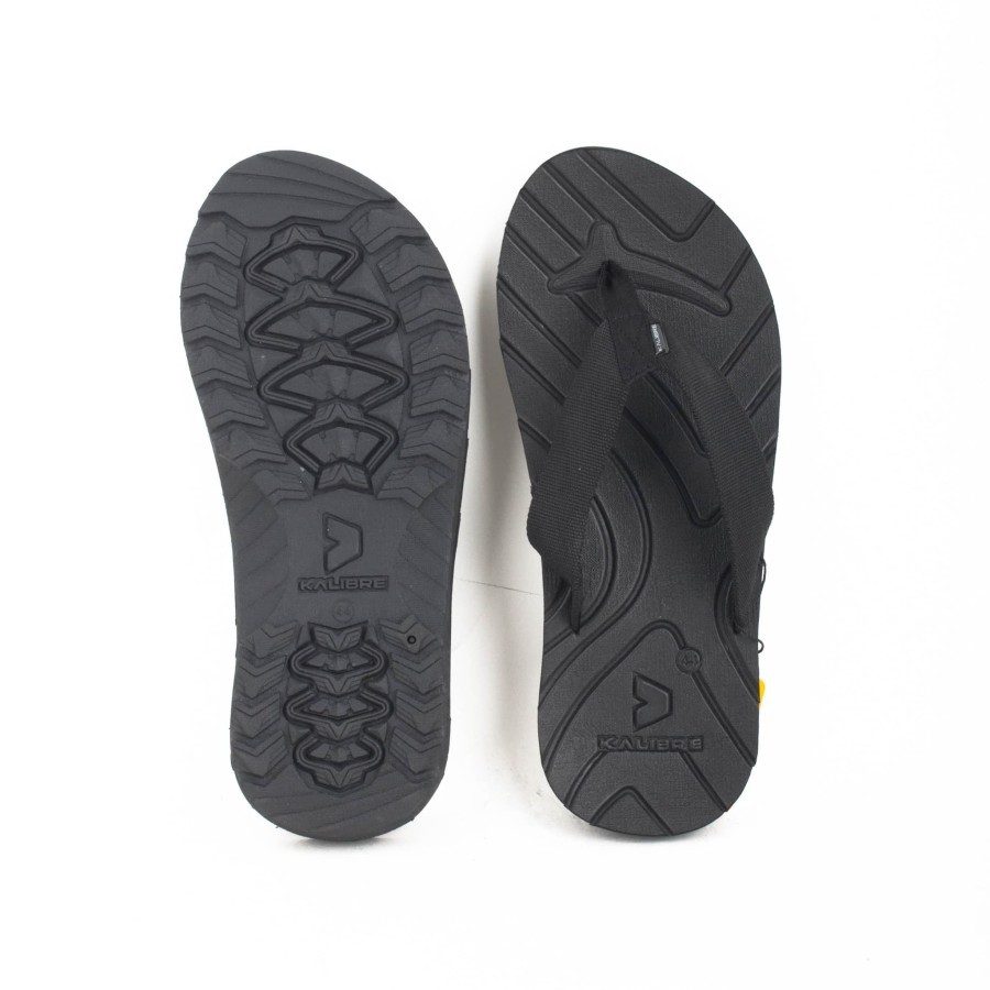 Sandal Jepit Kalibre Thunder 960051 Black Original Sandal Gunung Outdoor Unisex