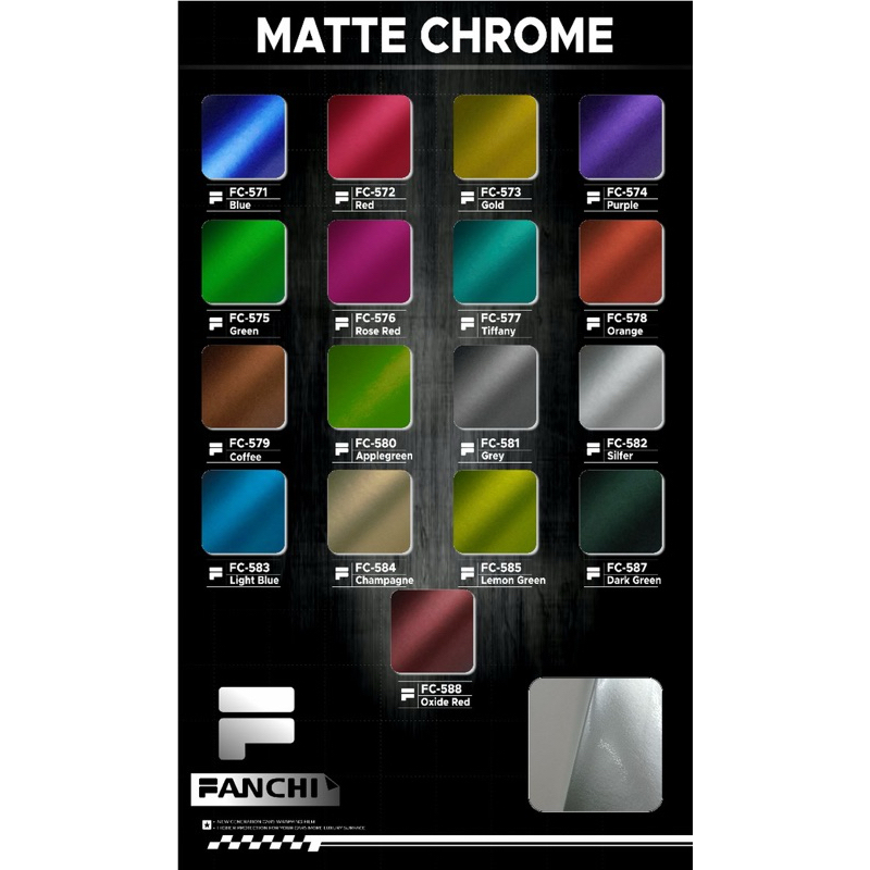 Sticker skotlet premium metallic doff