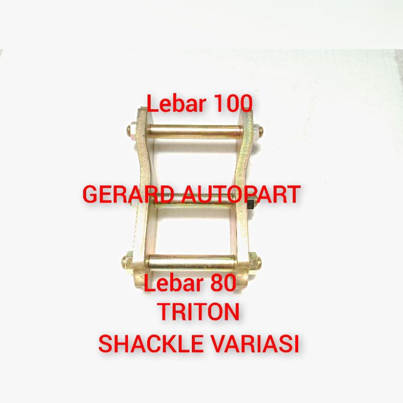 SHACKLE VARIASI, ANTINGPER MODIFIKASI TRITON