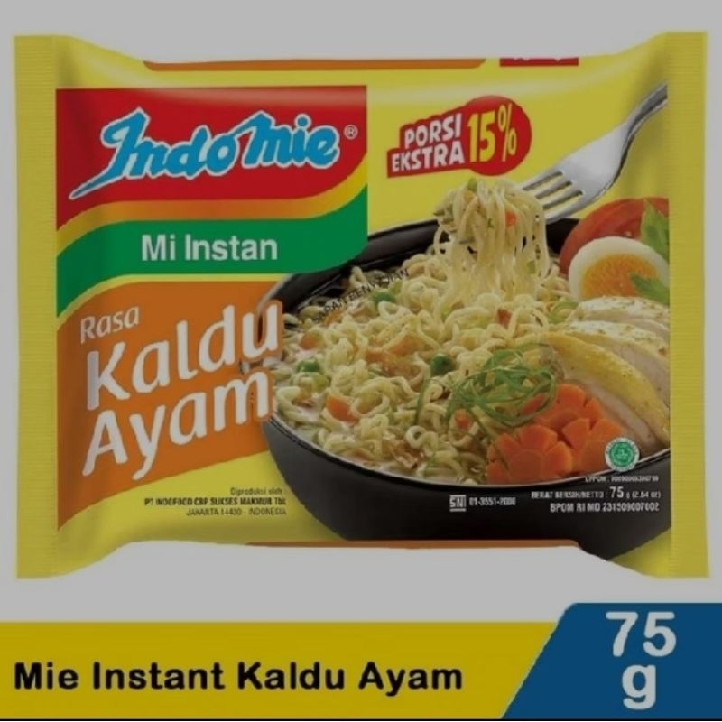 

Mie Instan INDOMIE kuah Rasa Kaldu Ayam