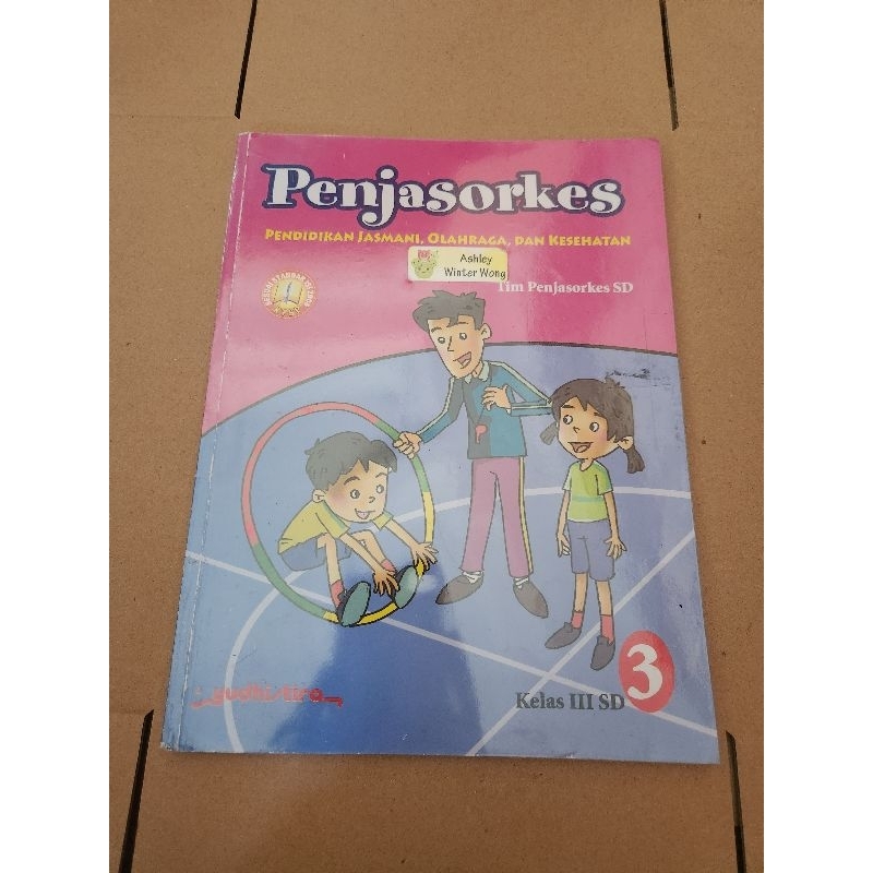 Buku penjasorjes penjas kelas 3 SD Yudhistira tahun 2006