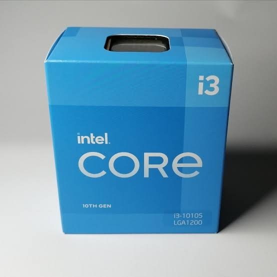 Processor Intel Core i3-10105 Box Resmi - Gen10 LGA1200