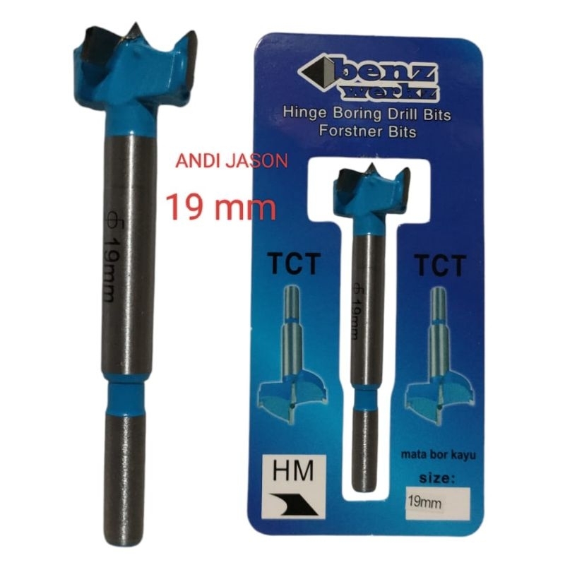 MATA BOR KAYU 19 MM BENZ MATA BOR KUNCI LACI SEDANG