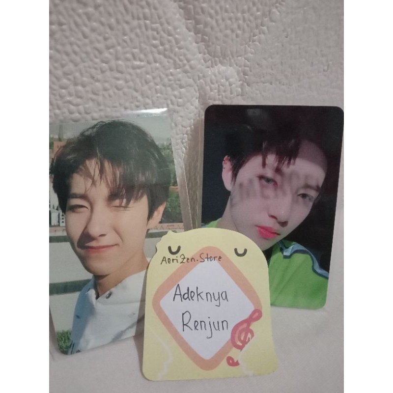 PC Photocard Renjun NCT official Renjun wink