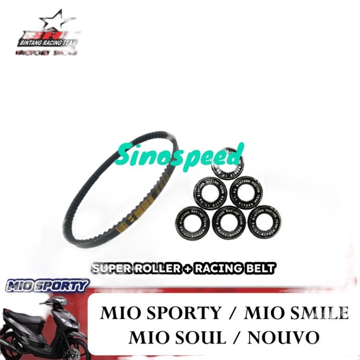 Belting + roller BRT Mio sporty soul karbu