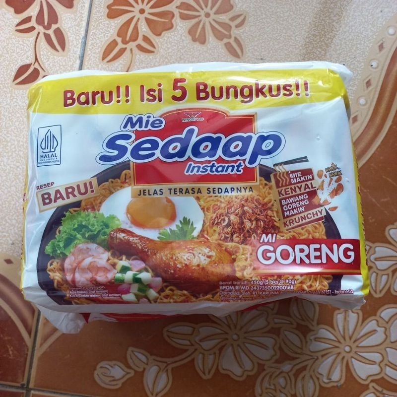 

mie sedaap isi 5 bungkus
