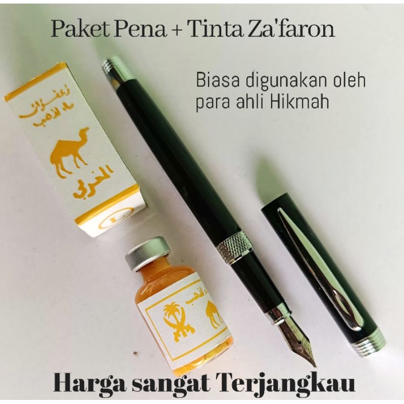 

Paket pena fountain dan tinta Za'faron