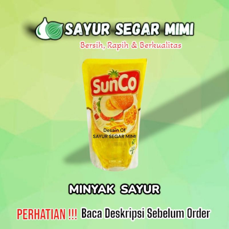 

Sunco 1L Minyak Goreng Kemasan Refill.