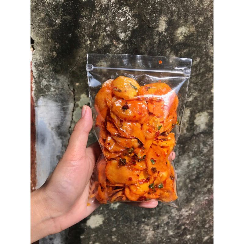 

TERMURAH SEBLAK KERING KERUPUK BAWANG PEDAS DAUN JERUK ASLI
