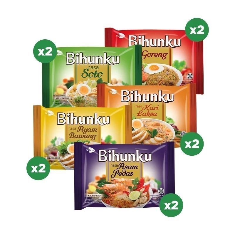

[BN1] [DPT 10 PCS] MIE BIHUNKU ANEKA RASA