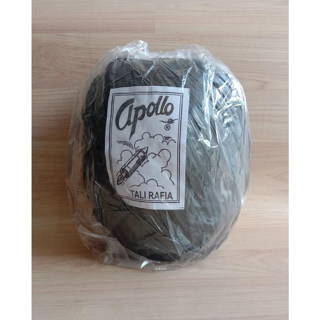 

Tali Rafia Hitam Apollo 1/2 kg 500gr