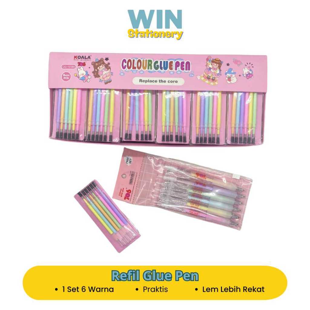 

Glue Lem Pen Refil Serbaguna Anak Sekolah, Kantor 3706