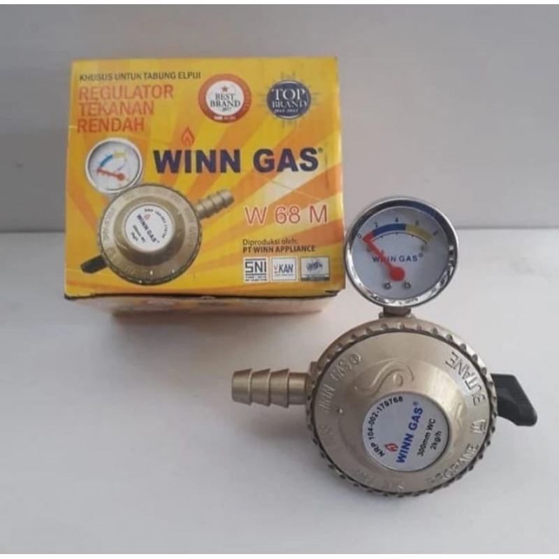 WINN GAS -- Regulator gas kepala gas win gas w-68/win gas ,w68m ORIGINAL