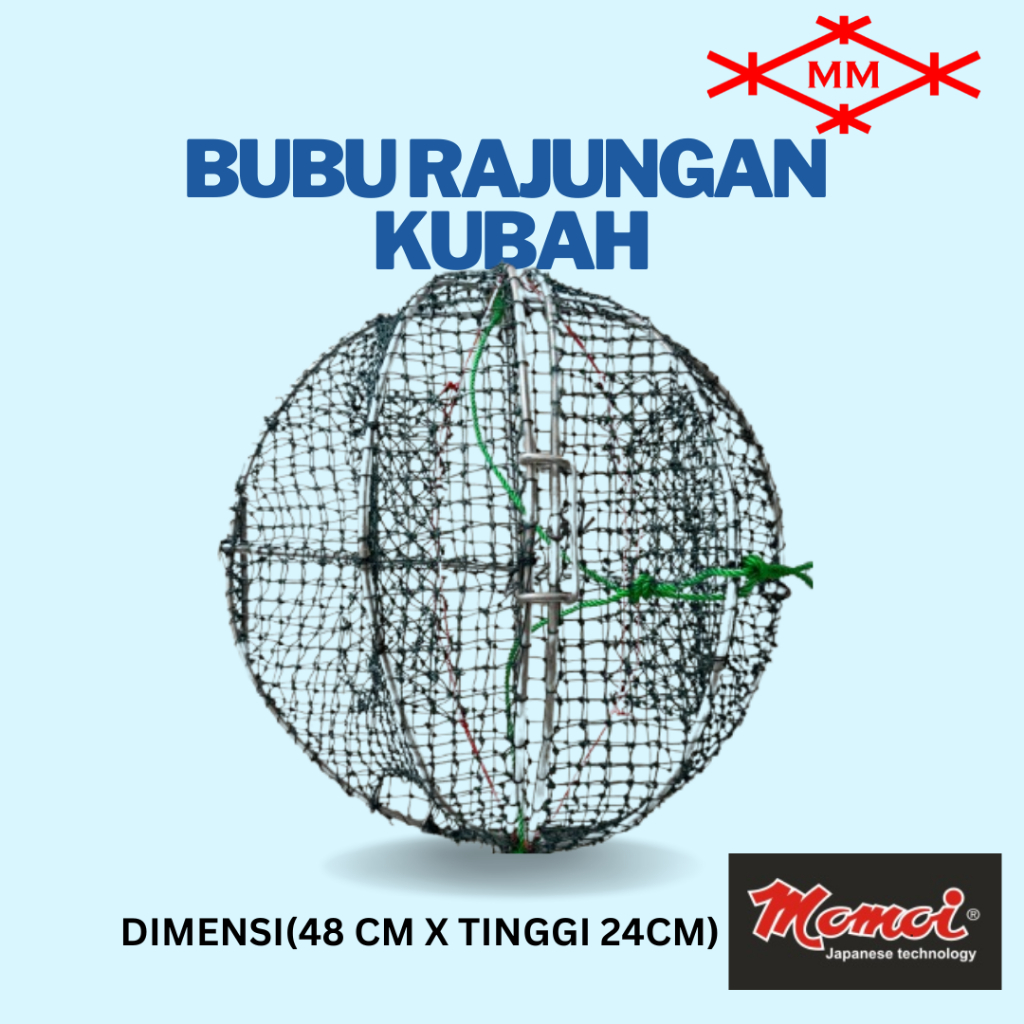 Bubu Rajungan Kubah Perangkap Kepiting, Rajungan