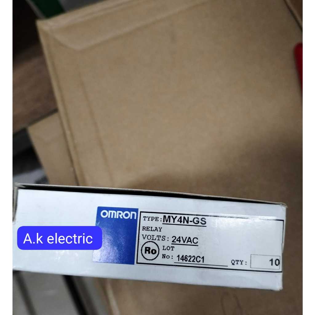 RELAY OMRON MY4N GS 24VAC 14 PIN ORIGINAL OMRON