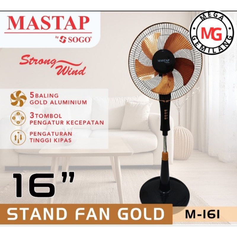 tornado kipas angin berdiri mastap 16 inch kipas angin berdiri baling besi terbaru