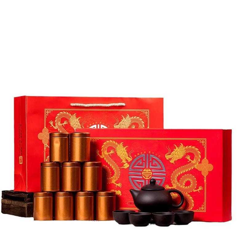 

CHINESE TEA GIFT BOX CHINESE TEA + TEAPOT SET PAKET HAMPERS