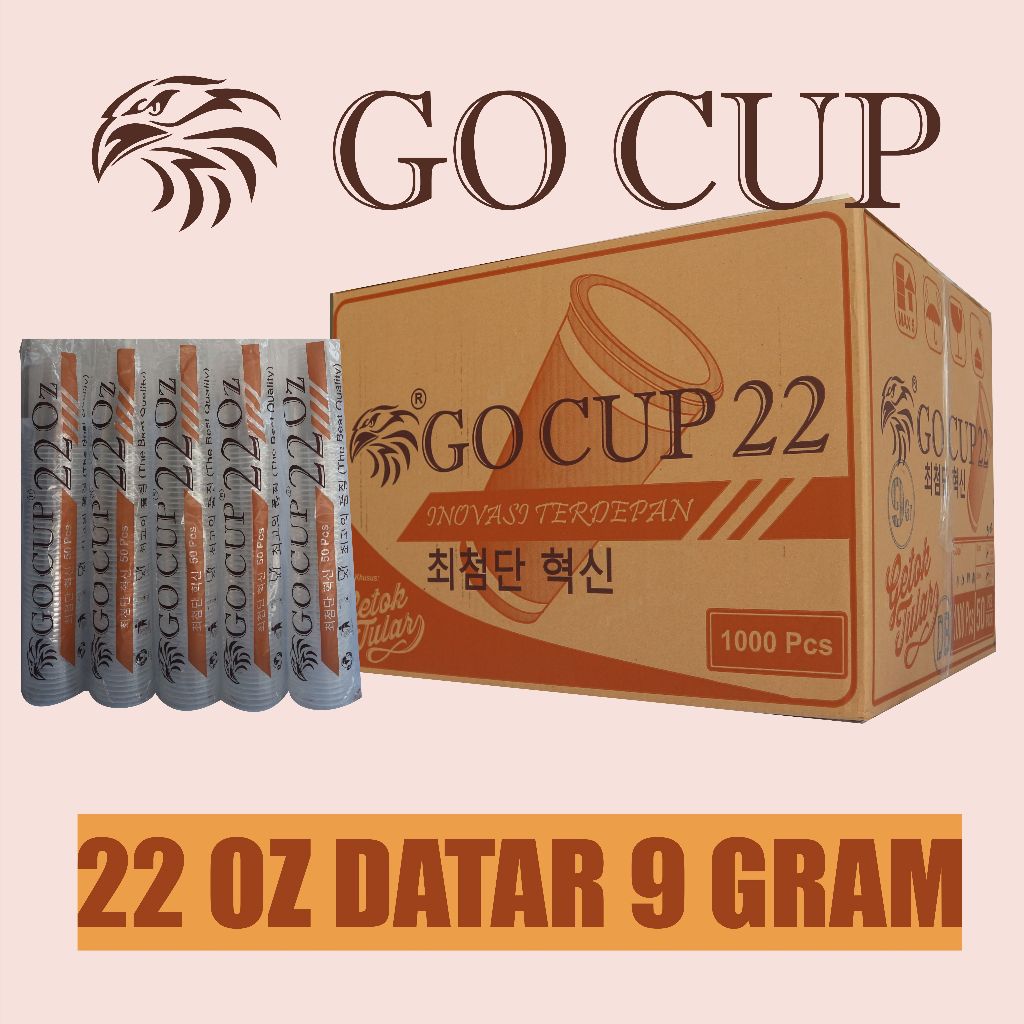 CUP 22 OZ TEBAL BENING | GO CUP