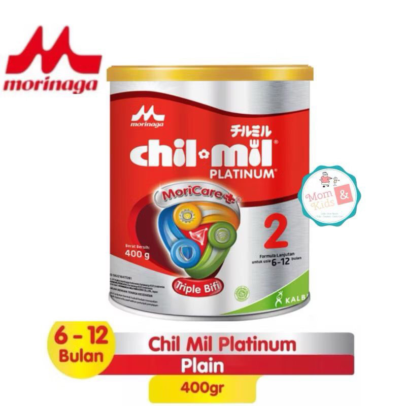 CHILMIL PLATINUM 400 GR | MORINAGA CHIL MIL PLATINUM (6-12 BULAN) 400GR