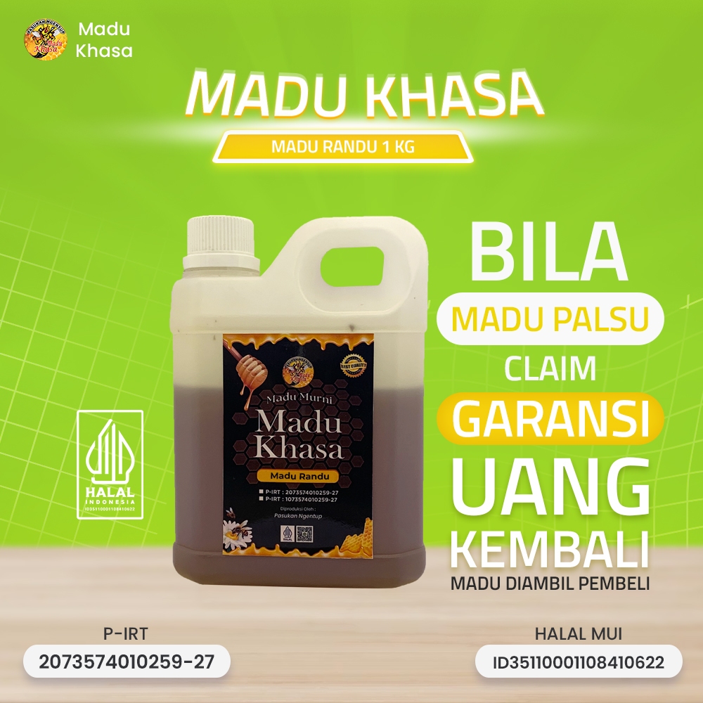 

Madu Randu Premium | Madu Alami dengan Nutrisi Tinggi – MADU KHASA 1 KG