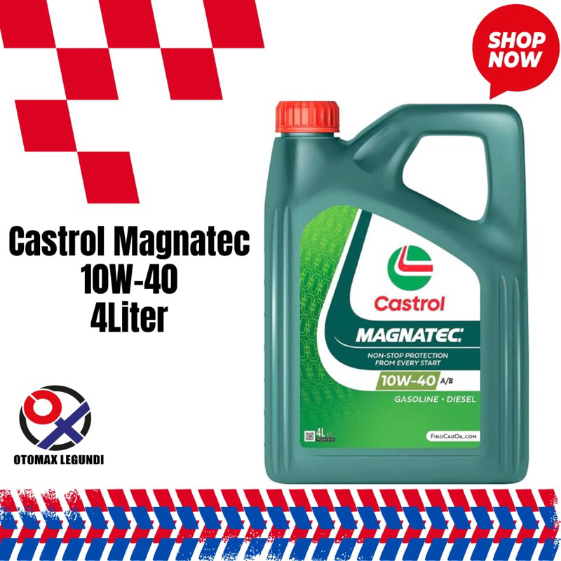 Castrol Magnatec galon 4 liter 10W-40