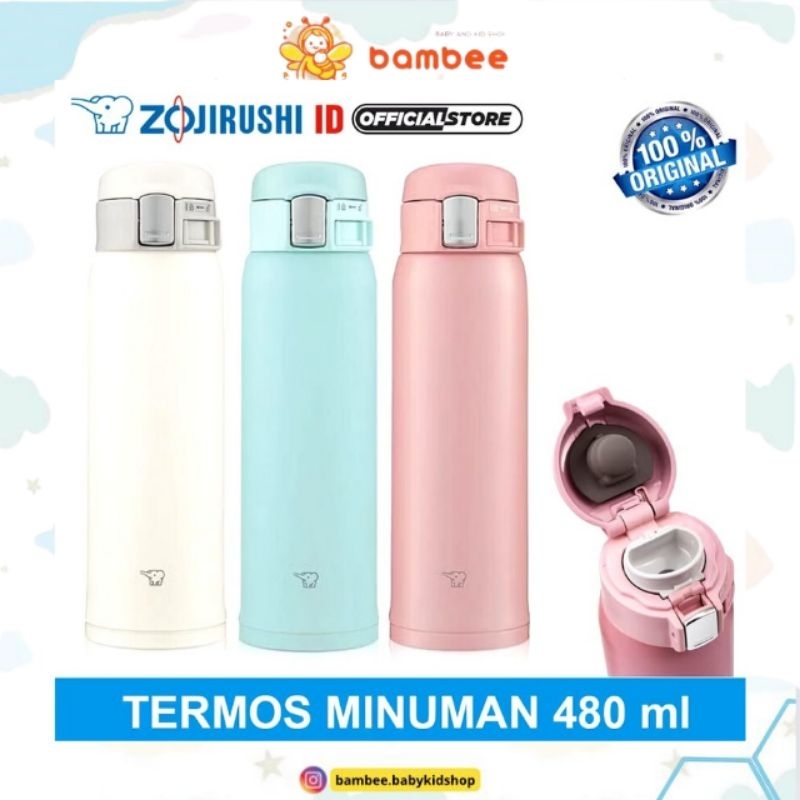 Zojirushi SM-SF48 WM Vacuum Mug Botol Minum Termos-480ml/ Zojirushi mug bottle 480ml SM-SF48/ Zojiru
