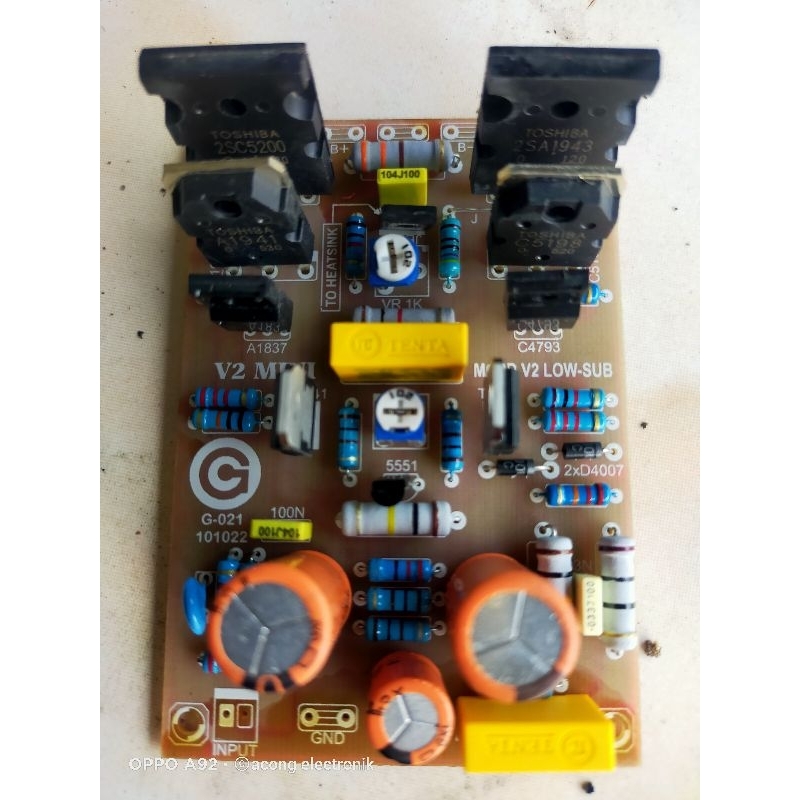 KIT DRIVER MCRD V2 MINI PCB FIBER LOW SUB