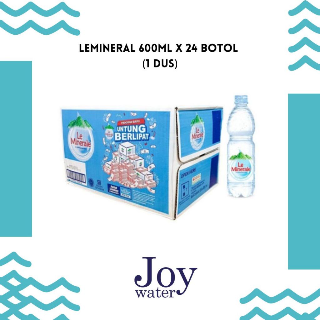 Le Minerale 600 ml 1 Dus